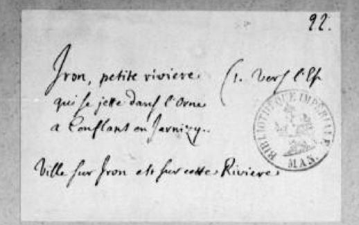 Riviere Yron BNF
